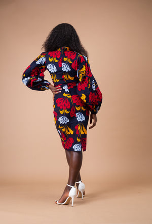 Mfon Midi Pencil Dress
