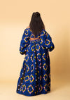 Aliyah Ankara Crop Top | Blue African Print