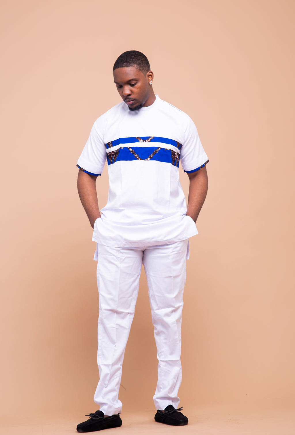 Caleb Ankara 2 piece Men Shirt and Trouser