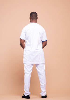 Caleb Ankara 2 piece Men Shirt and Trouser