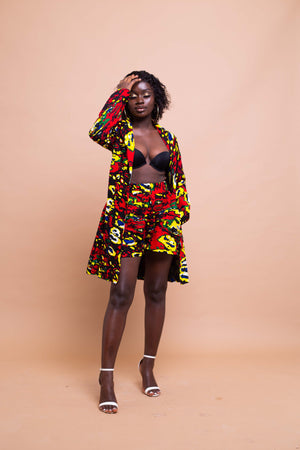 Tessy Ankara Jacket