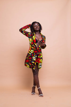 Tessy Ankara Jacket