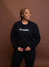 EXHALE  Sweatshirt (Black)