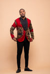 Colton Ankara Men Blazer