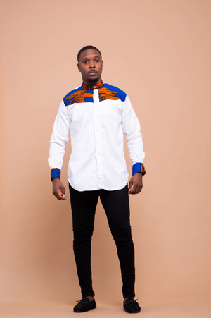 Dylan  Men mixed print Shirt