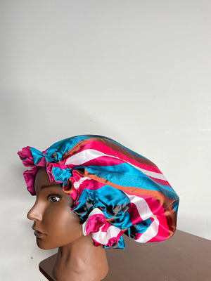 Rainbow Hair Bonnet