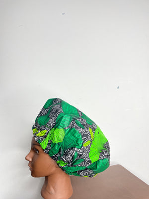 Green Hair Bonnet