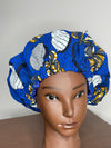 Blue Hair Bonnet