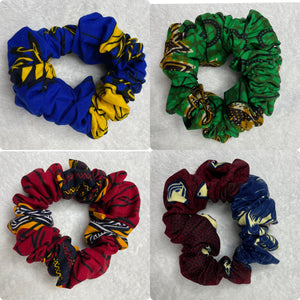 Mixed  Colour  Hair Scrunchies